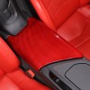 autopart2021 Red Real Carbon Fiber Center Console Armrest Box Cover