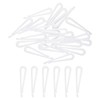 sourcing map 170 Pcs 1.61 Inch U Shape Alligator Clip,