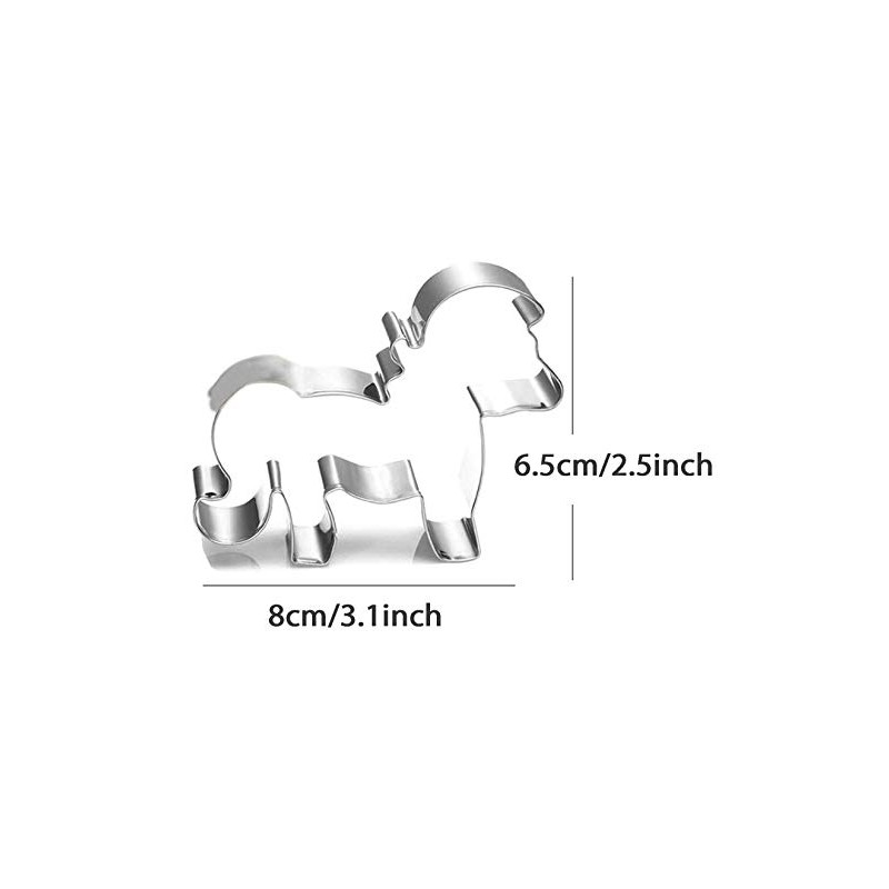 WDYJMALL Pony Horse Cookie Cutter