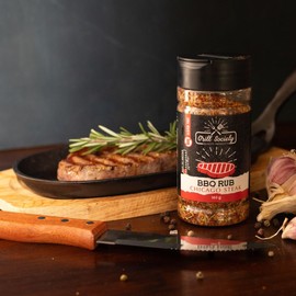 Grill Society Chicago Steak BBQ Rub, 250g – Classic Spices, Bold Flavour, Ideal for Steaks, Grilling, Roasts, BBQ Seasoning for Meat Lovers