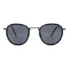 Bifocal Reading Sunglasses Unisex Vintage Fashion Panto Frame Gray Gunmetal+2.25