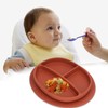 Baby Suction Plate BPA Free Microwave Dishwasher Safe Prevent Slip