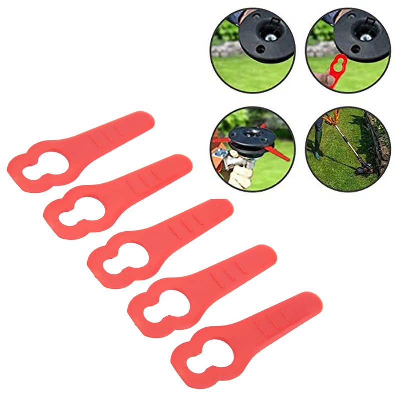 Greensen 50Pcs Plastic Trimming Blade Grass Blade Butcher for Gp295