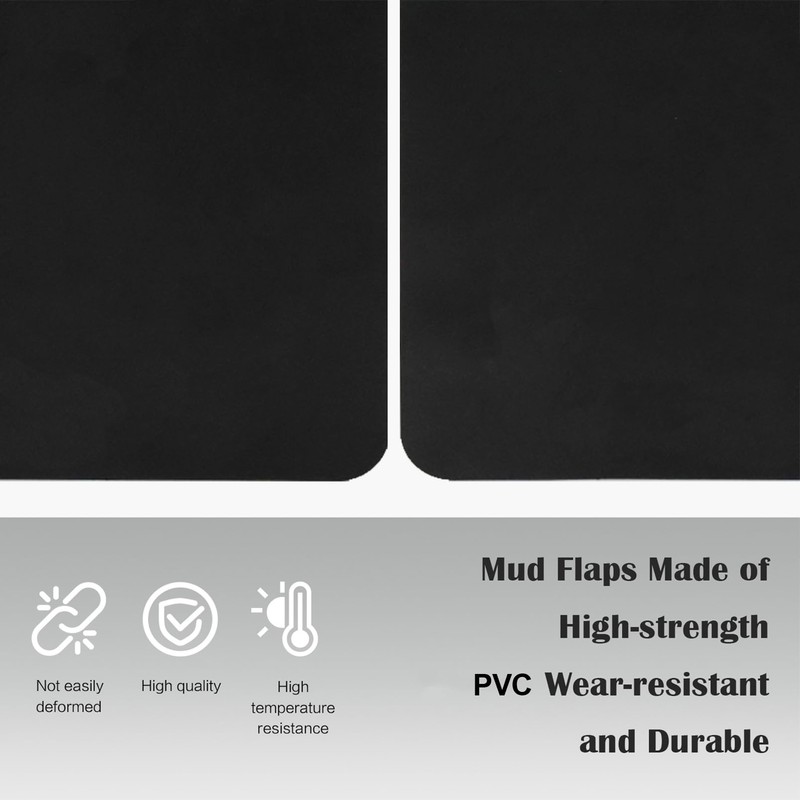 FUTAIHE Mud Flaps for Semi Trucks American Eagle PVC Tractor