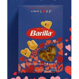 Barilla Limited Edition Barilla Heart Shaped Pasta Valentine's Day 12 oz Box New