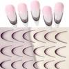 Zynewa 7 Colours French Nail Stickers, French Nail Stickers, Colour