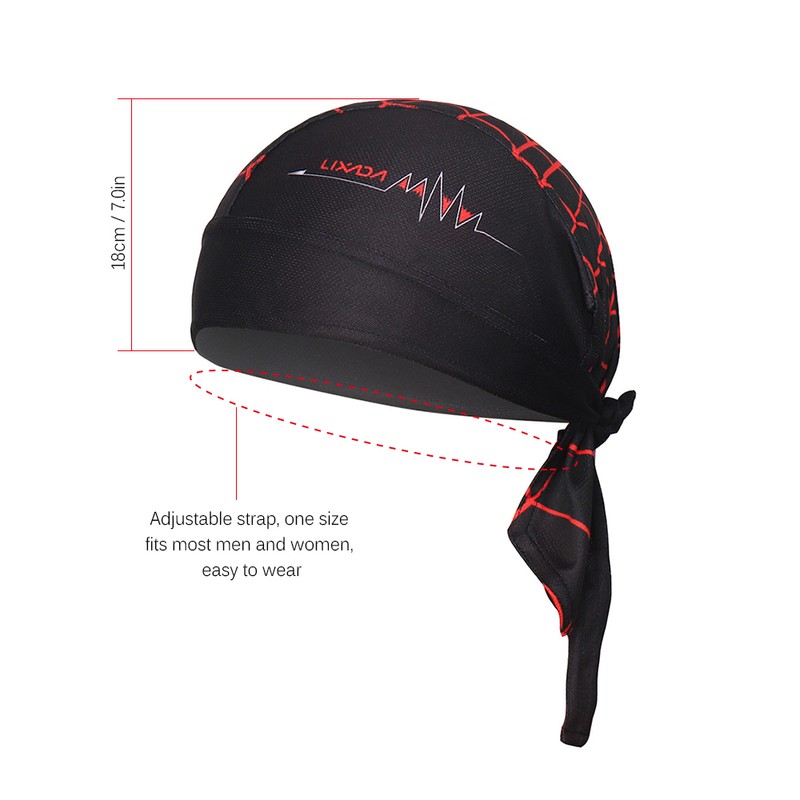 Outdoor Cycle Adjustable Headwrap Breathable Quick-dry Bicycle Headband Cap Motorcycle
