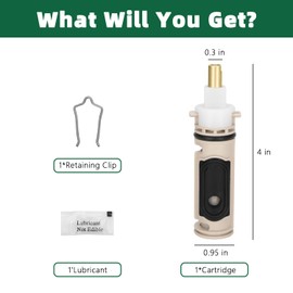 1222 Replacement Cartridge Kit for Moen/One-Handle Posi Temp Faucets,Compatible with Moen Tub Shower,Replacement 1222 Cartridge Shower Accessories