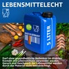 plasteo® 10 x 5 Litre Canister with Safety Lock (DIN