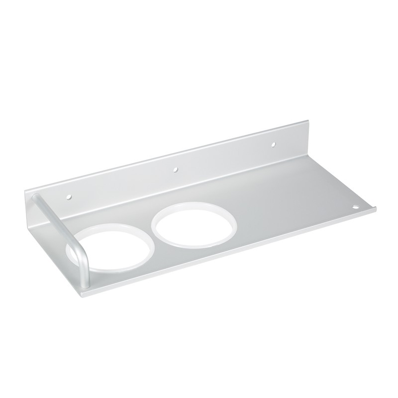 Multi-use Aluminum Flat Holder Stand Rack Storage Organizer Wall Mount