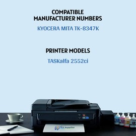 AZ SUPPLIES Compatible Toner Cartridge Replacement for KYOCERA MITA TK-8347K with TASKalfa 2552ci - Black