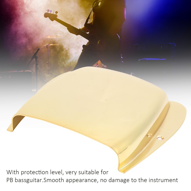 Guitar Bridge Cover Bass Pickup Protection Shell with Screw Stringed