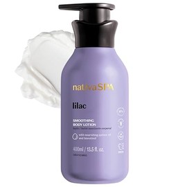 NATIVA SPA O BOTICÁRIO Nativa Spa De O Boticário, Loción Corporal Suavizante De Lila Con Aceite De Quinoa Nutritivo + Bioretinol, Hidratante Facial Perfumado, 13.5 Onzas
