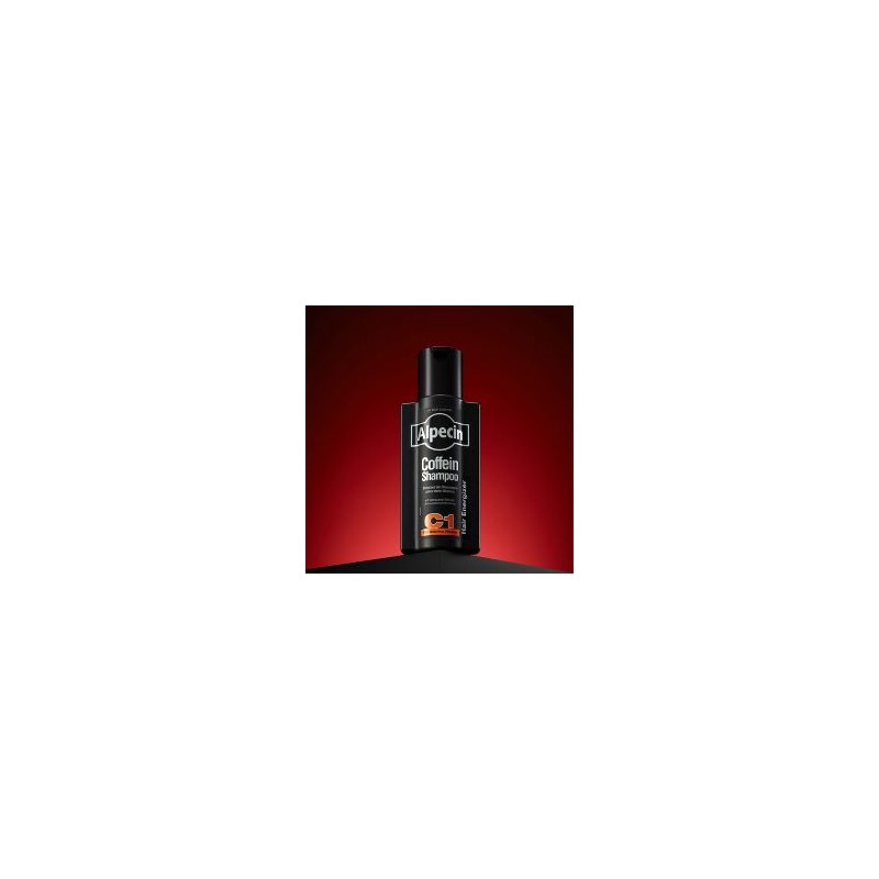 Alpecin Caffeine Shampoo C1 Black Edition 375ml 2 x Root