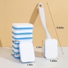 Magic Sponge Eraser Brush, 20 Replacement Pads with Handle
