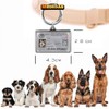 Tarjeta de Identificación Personalizada - Placa Metálica Duradera para Perros