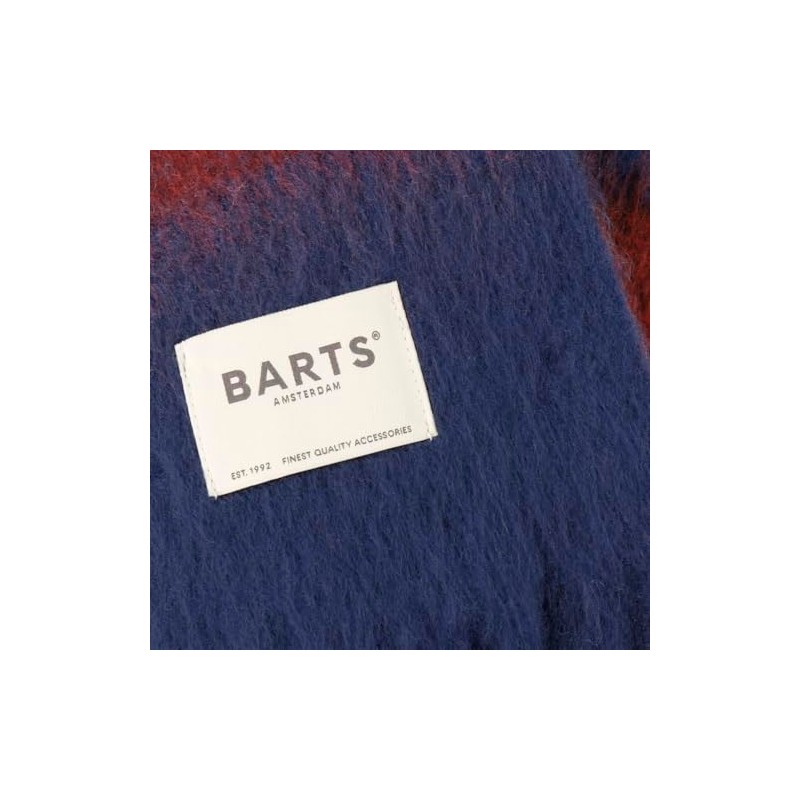 Barts Tylur Soft Scarf with Fringes, darkblue