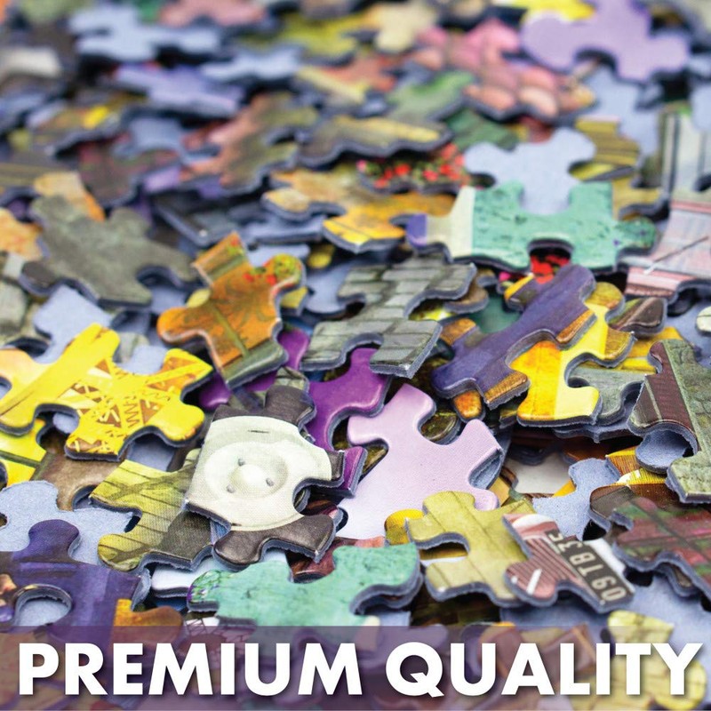 Springbok's 1000 Piece Jigsaw Puzzle Winter Friends, Multi