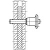 HALDER 22340.0217 Ball Lock Bolt, d1 = 5 mm /