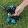 Gilmour 821673-1001 Circular Sprinkler w/Spike Base-Adjustable (5,800 sq, Heavy Duty,