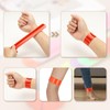 PATIKIL 22cm Reflective Bands, 24pcs Reflective Arm Bands Straps Wrist