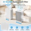 2 Pack A7 Filter & E-400 Filter for VEWIOR ClearAir-A7