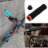 EMSea 1 Pair Foam Handlebar Grips Single Lock Bicycle Handlebar