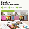 RAKUNI LC501XL Ink Cartridges Replacement for Brother LC501 LC501XL, 4-Pack