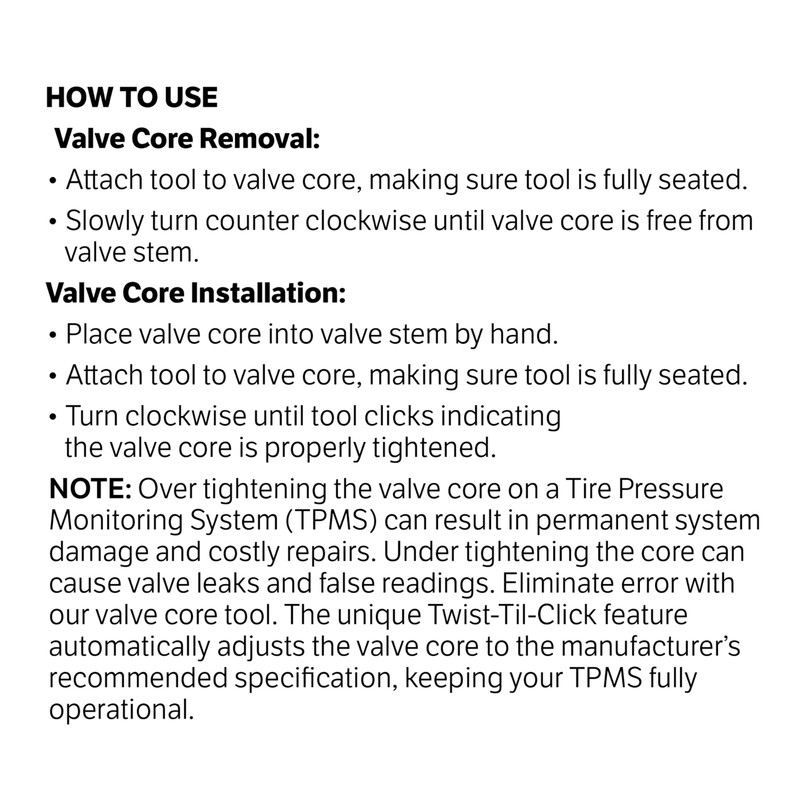 Slime 20457 Valve Core Removal Tool, Pro-Series