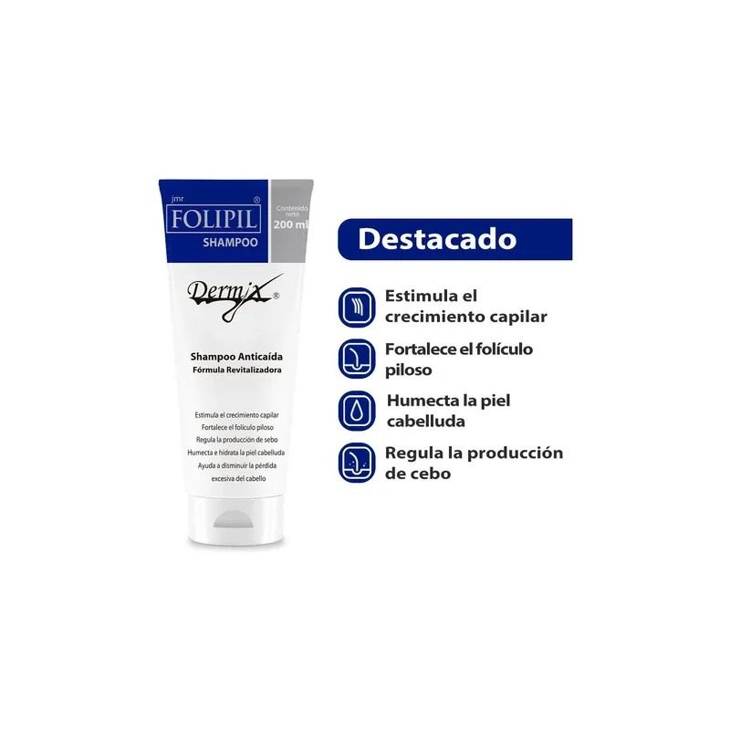 Folipil Shampoo Anticaída 2x (2 Piezas)