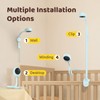 NETVUE Peekababy Baby Camera, Camera & Audio, 4-in-1 Crib Mount,