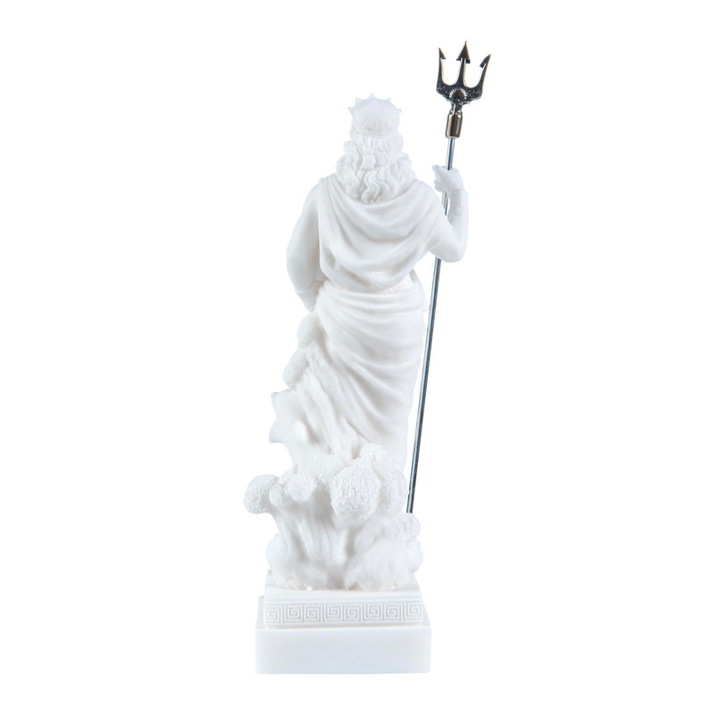 BEAUTIFUL GREEK STATUES Poseidon Greek God of the Sea with