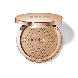 ICONIC LONDON Ultimate Bronzing Powder | Silky Powder, Flawless Matte Finish Bronzer Cruelty-Free, Vegan Makeup, (Light Bronze) 0.59 oz