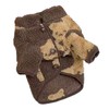 Pet Plush Clothes Cute Pattern Winter Comfortable Warm Dog Cat