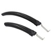 Noguchi 028305 Fender [700C Fender] Front and Rear Set, Black,