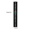 Hsthe Sea 10PCS Aquarium Stick-on Thermometer 10-40℃ Temperature Strip Fish