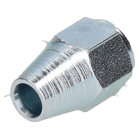 Steel Female Brake Pipe Union Fittings 7/16" x 20tpi UNF for 1/4" Brake Pipe 10pc