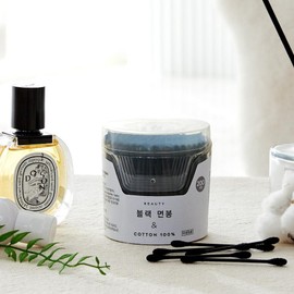 BUTTER DY Black Point Makeup Swabs 200 pieces, 1 piece, 200 pieces / 버터(BUTTER) DY 블랙 포인트 화장 면봉 200입, 1개, 200개입