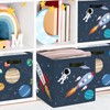 Clastyle 3 pcs Cosmic Space Cube Storage Unit Boxes Stars