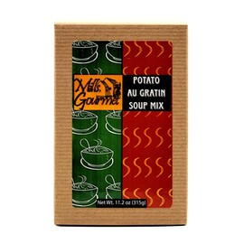 Mills Gourmet Potato Au Gratin Soup Mix | Made with Flavors of Fresh Potatoes, Sour Cream and Sharp Cheddar | All Natural and Fresh Ingredients - 11.2 oz Box (315 g)