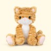 SuzziPals Heatable & Coolable Orange Cat Stuffed Animal, Cat Heating