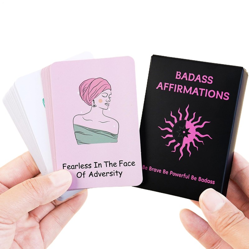 Positive Affirmations Cards, Self Love Daily Positive Mindfulness Cards, Motivational
