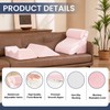 WSOFRALC 5PCS Orthopedic Wedge Pillow Set for After Surgery