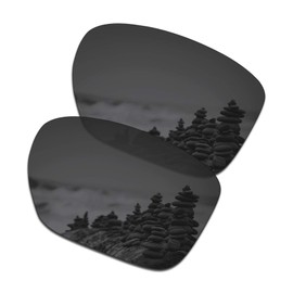 SmartVLT Men's Stealth Black Replacement Lenses for Oakley Sliver XL OO9341 Sunglass