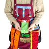 Colcolo Sensory Apron Fidget Apron Mental Stimulating Lightweight Fidget Blanket
