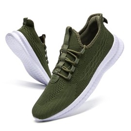 DLWKIPV Zapatillas de Running para Hombres, Sneakers Casuales Fáciles de Calzar, con Alta Transpirabilidad, Perfectas para Deportes y Vida Cotidiana  