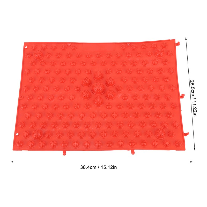 5Pcs Foot Massage Mat TPE Acupressure Walking Toe Plate Massage