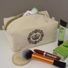 'Ornate Royal Seal' Canvas Wash Bag/Makeup Case (CS00042255)