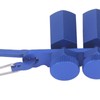 Tall Stair Gauge for Framing Square Carpentry Rafter Layout Attachment
