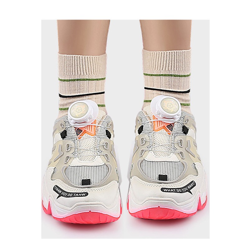 4 Sets Laces Quick Lock No Tie Fixation Automatic Rope